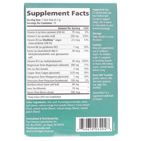 Ionic-Fizz Magnesium Plus Orange Vanilla, PEL